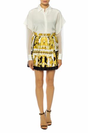 Patterned pleated skirt, zdjęcie 2 Patterned pleated skirt od Versace